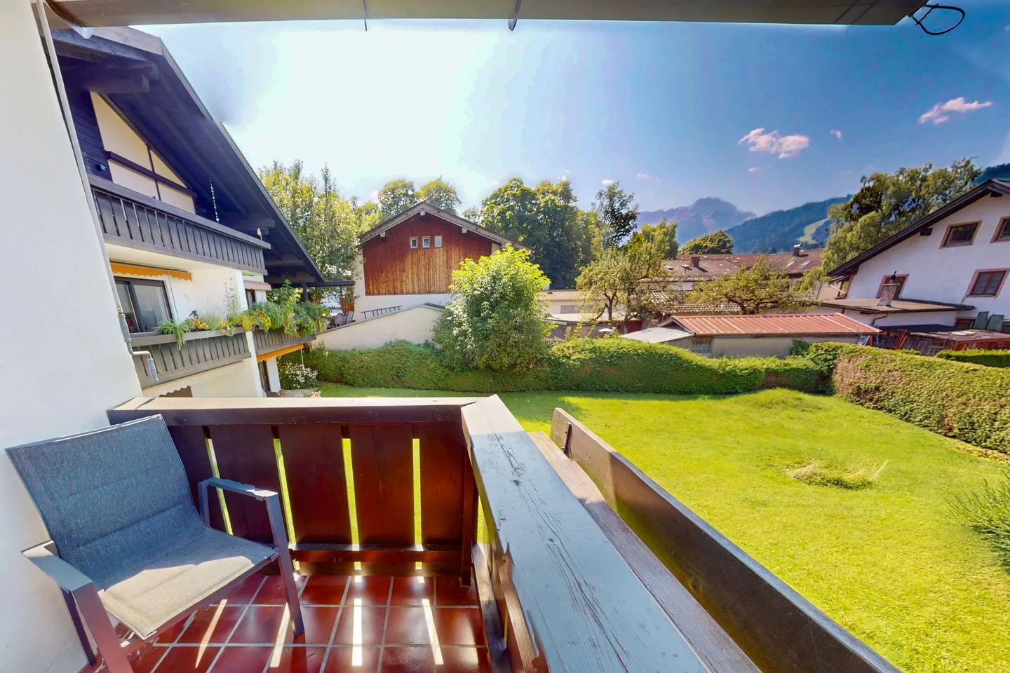 Münchner5 Garmisch-Partenkirchen - Balkon