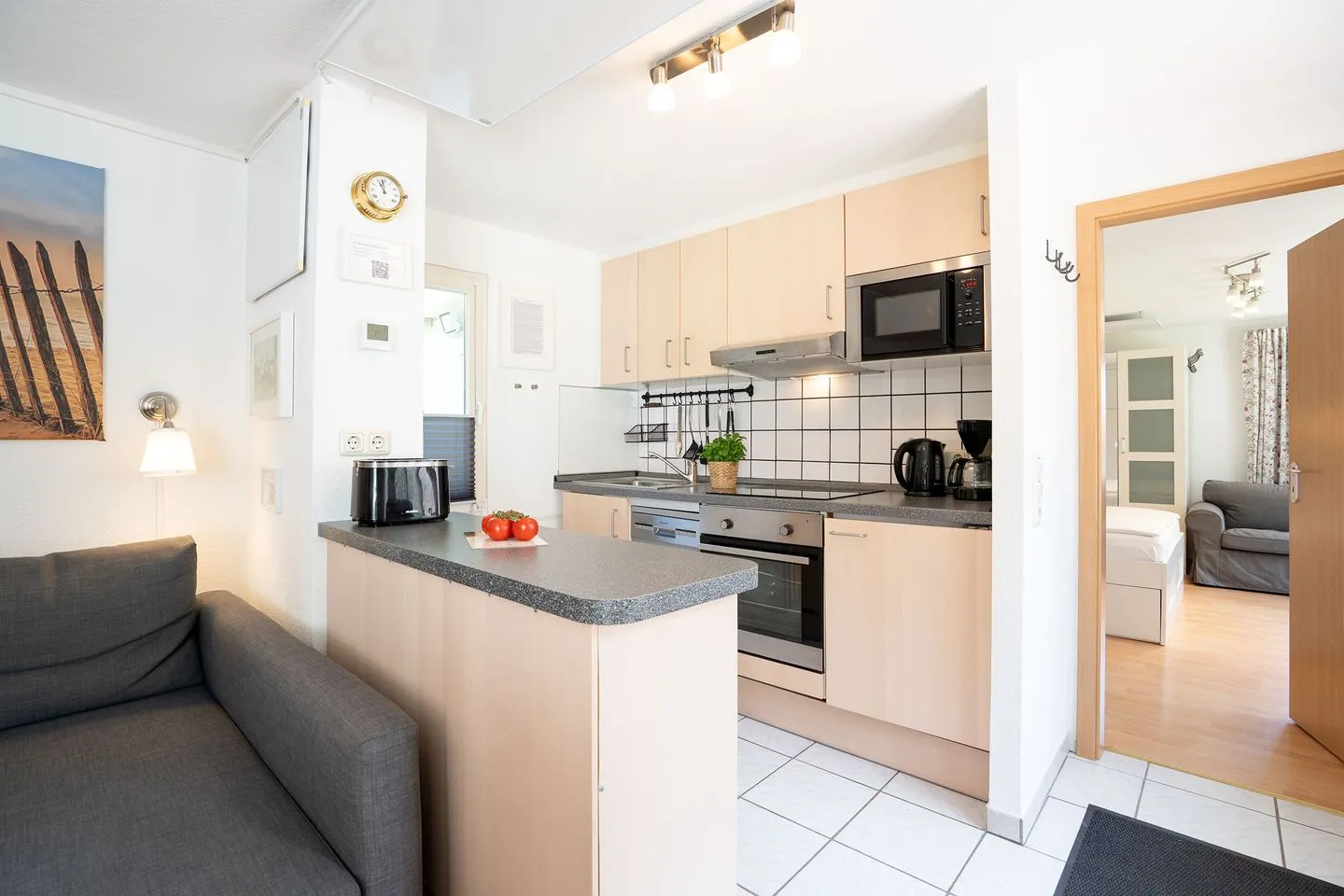 (ERL12) Ferienhaus Thorn Niendorf - Küche / Küchenzeile