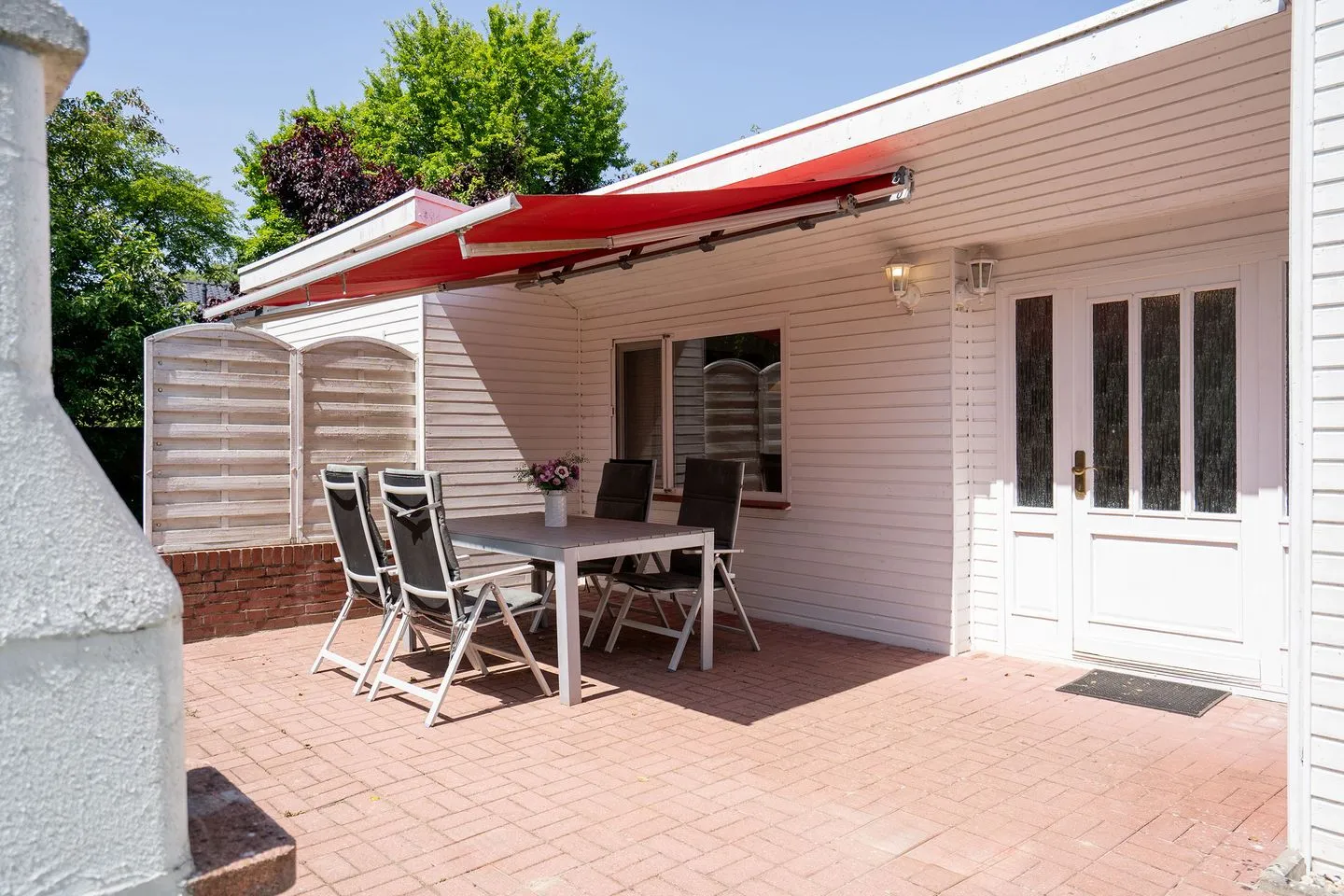 (ERL12) Ferienhaus Thorn Niendorf - Terrasse