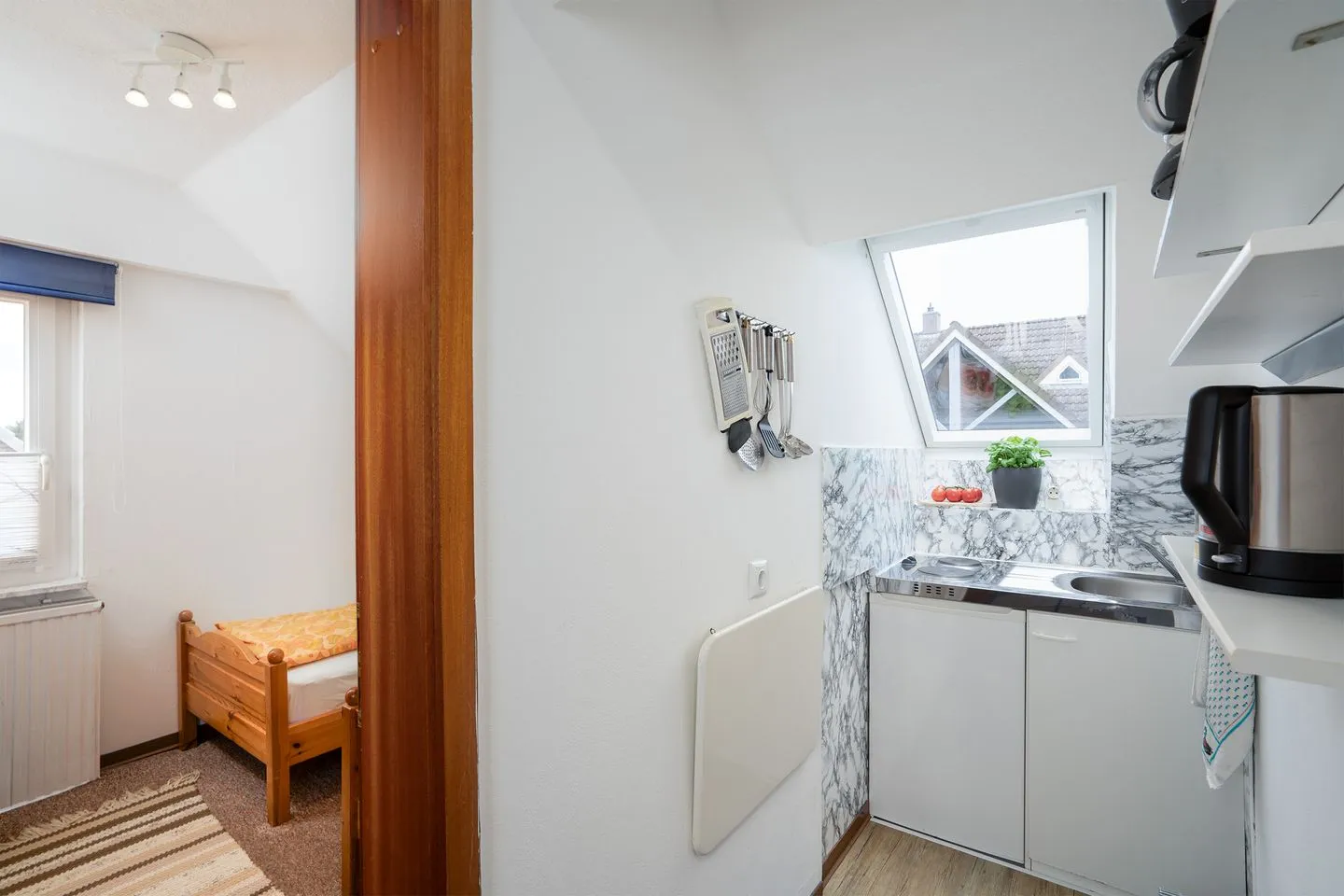 (HER14a) Ferienwohnung "Hartig 1" Niendorf - Küche / Küchenzeile
