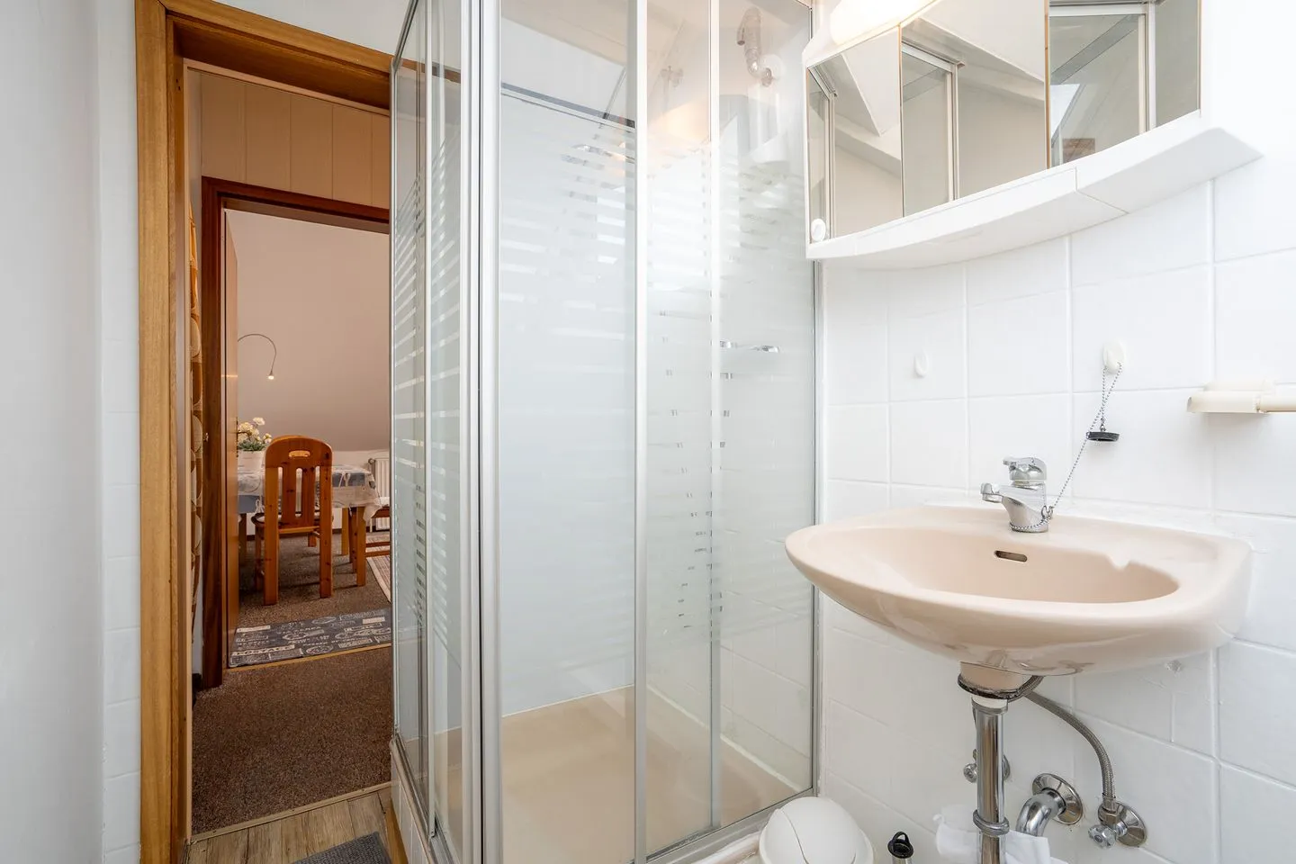 (HER14a) Ferienwohnung "Hartig 1" Niendorf - Badezimmer