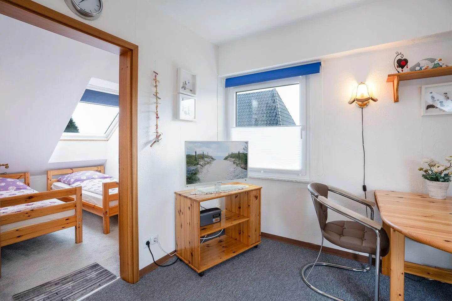 (HER14b) Ferienwohnung "Hartig 2" Niendorf - Schlafzimmer