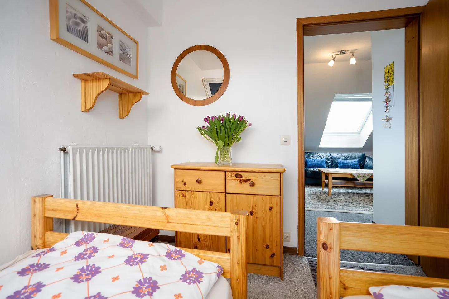 (HER14b) Ferienwohnung "Hartig 2" Niendorf - Schlafzimmer