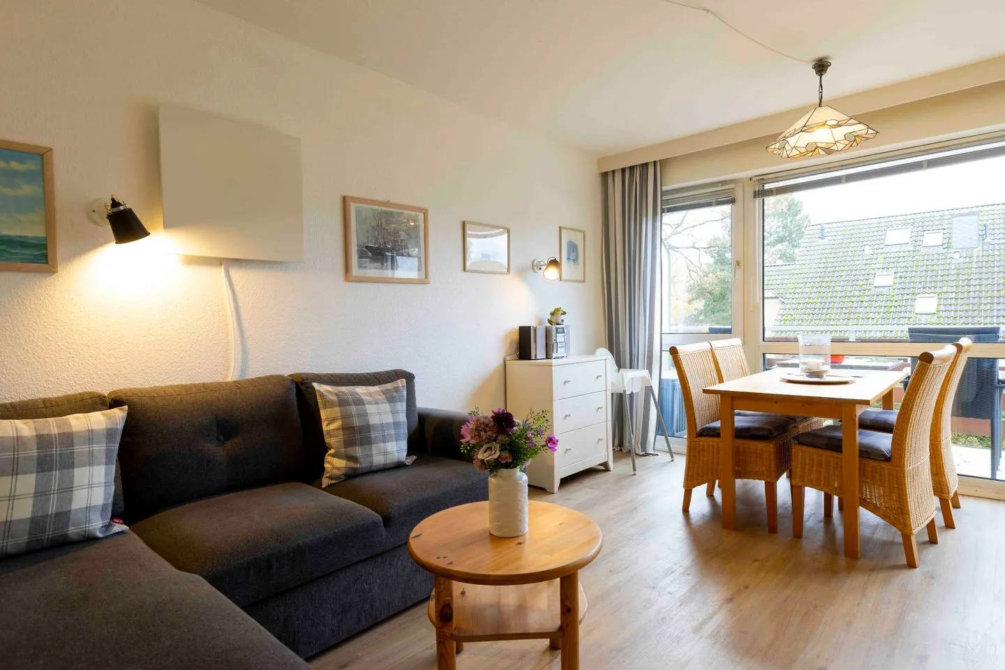 (MEI6) Ferienwohnung Passat Niendorf - Wohnzimmer