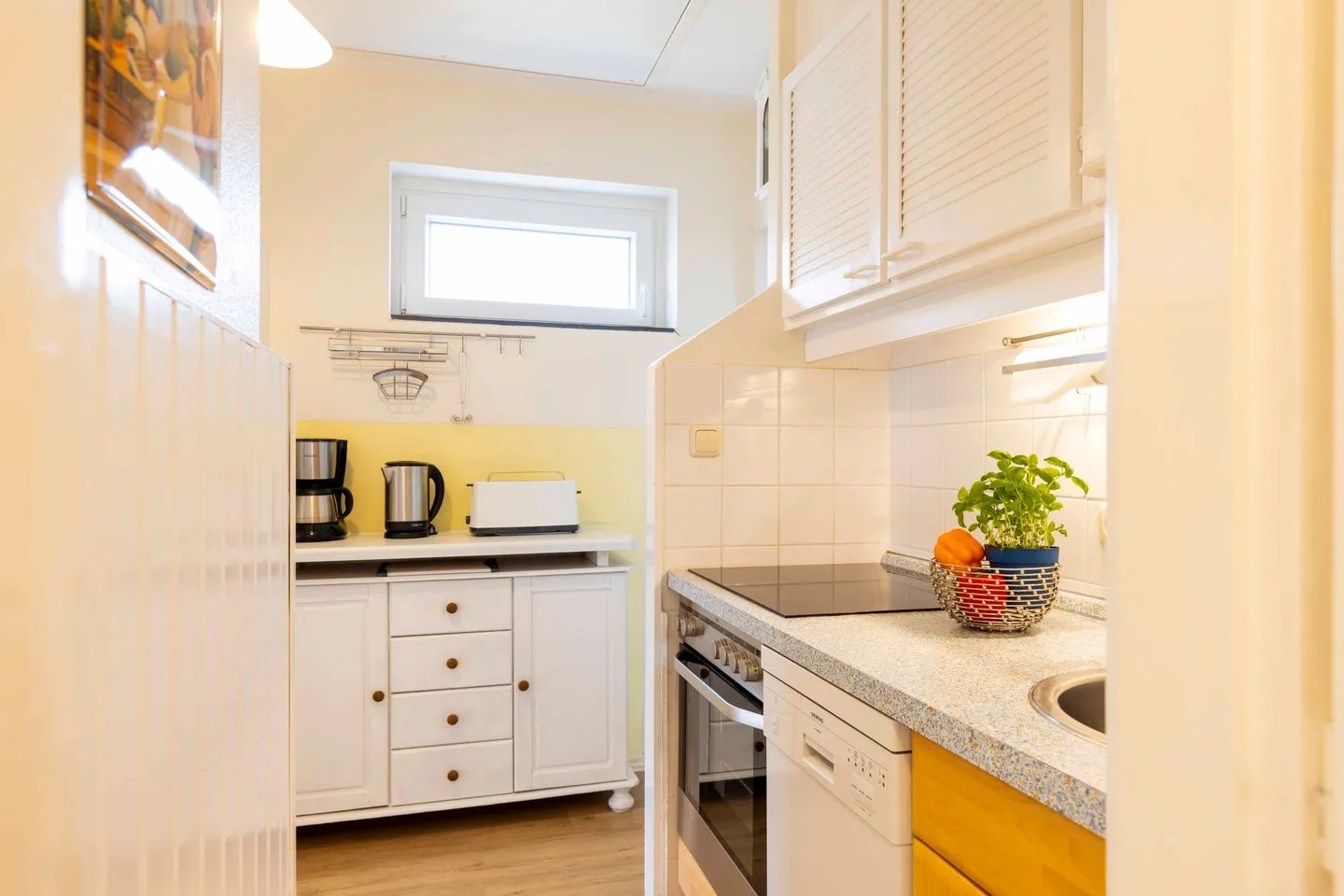 (MEI6) Ferienwohnung Passat Niendorf - Küche / Küchenzeile