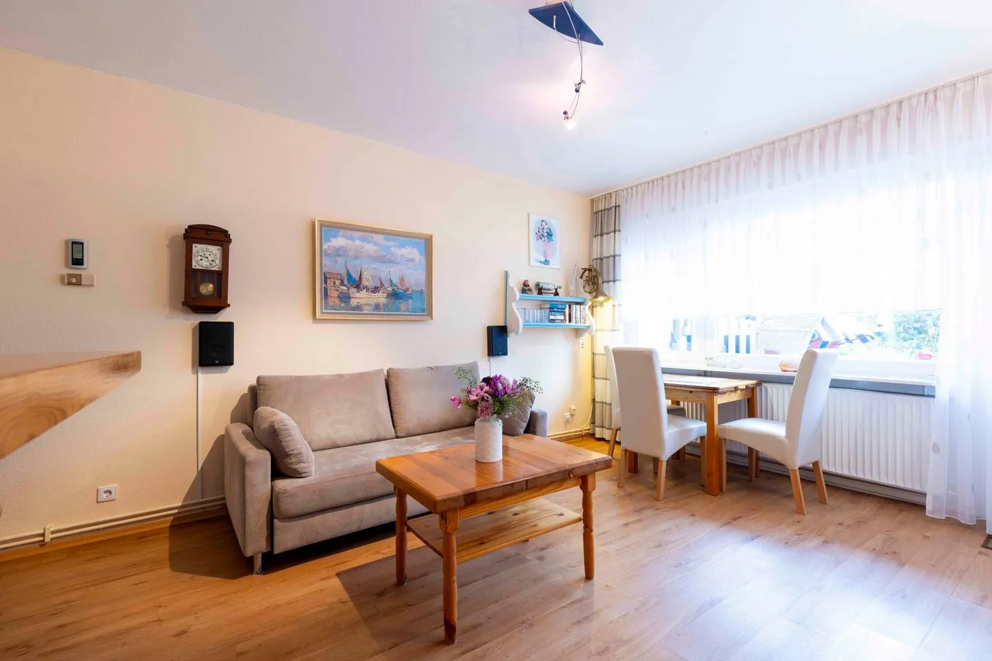 (MEI6b) Ferienwohnung "Matysik" Niendorf - Wohnzimmer