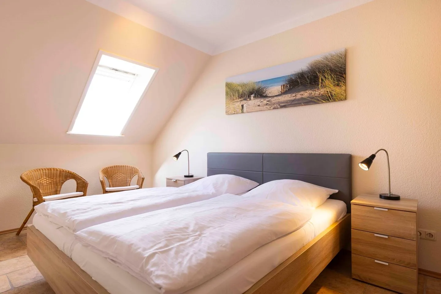 (MEI27a) Ferienwohnung "Ostseetraum" Niendorf - Schlafzimmer