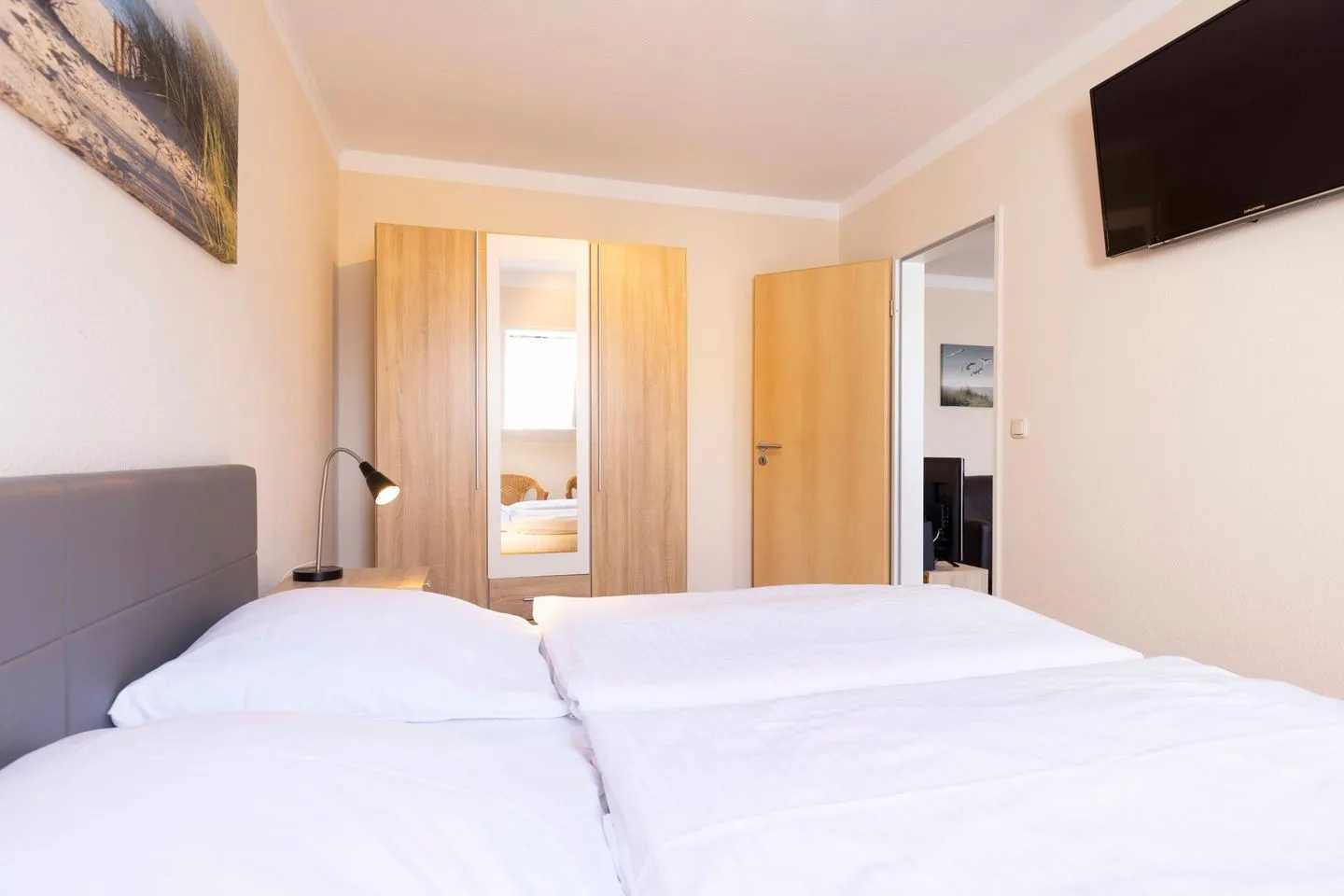 (MEI27a) Ferienwohnung "Ostseetraum" Niendorf - Schlafzimmer