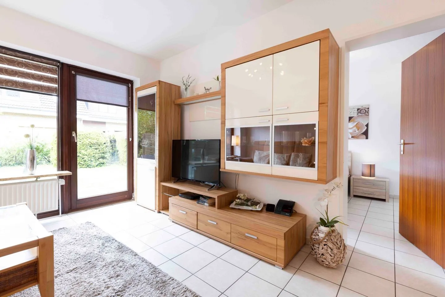 (MEI37) Ferienwohnung "Krüger" Niendorf - Wohnzimmer