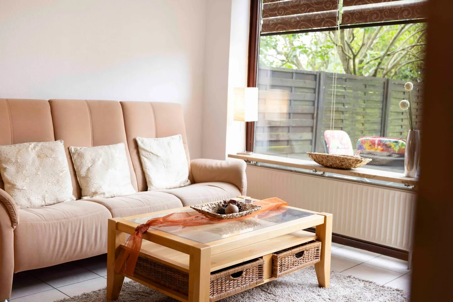 (MEI37) Ferienwohnung "Krüger" Niendorf - Wohnzimmer