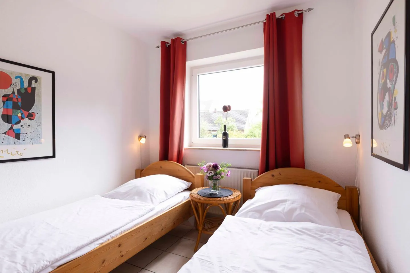 (MEI37) Ferienwohnung "Krüger" Niendorf - Schlafzimmer