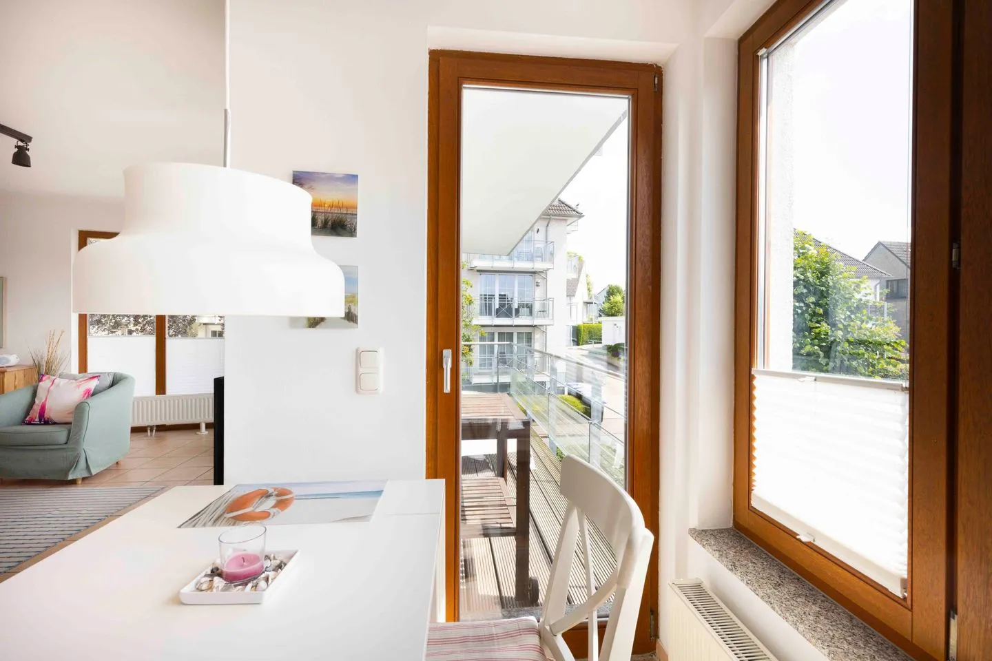 (PAM4) Ferienwohnung "Leffler" Niendorf - Wohnzimmer