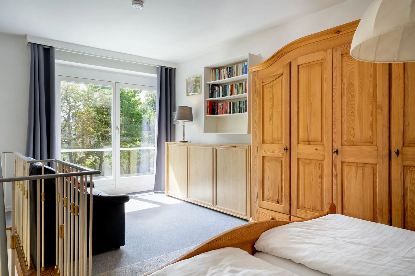 (PAR7b) Ferienwohnung "Rothmund" Niendorf - Schlafzimmer