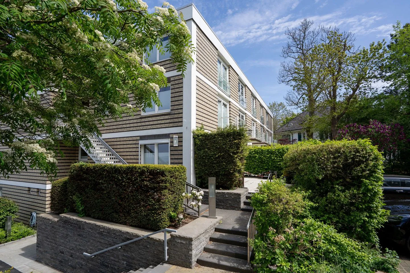 (PAR7b) Ferienwohnung "Rothmund" Niendorf - Fassade / Eingang