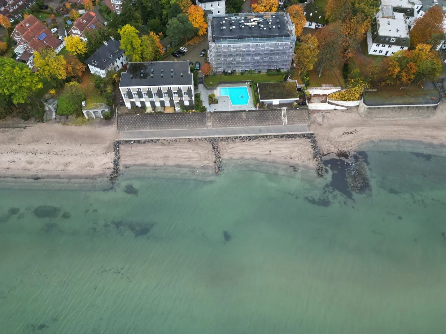 (PAR7b) Ferienwohnung "Rothmund" Niendorf - Vogelperspektive