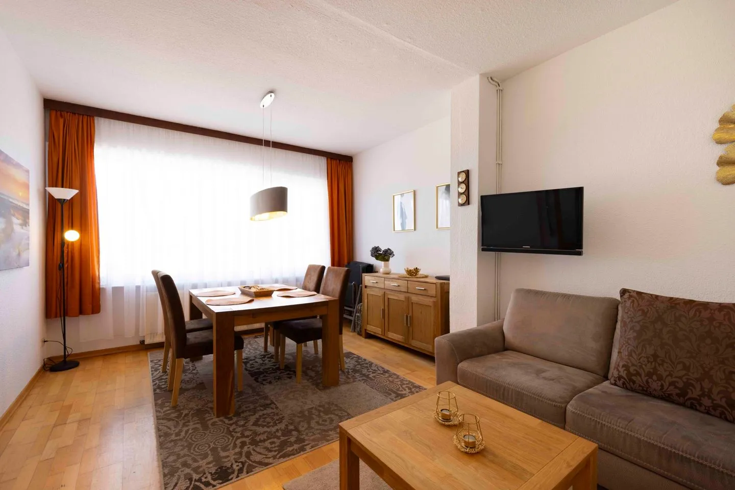 (STR73) Ferienhaus "Meeresblick" Niendorf - Wohnzimmer
