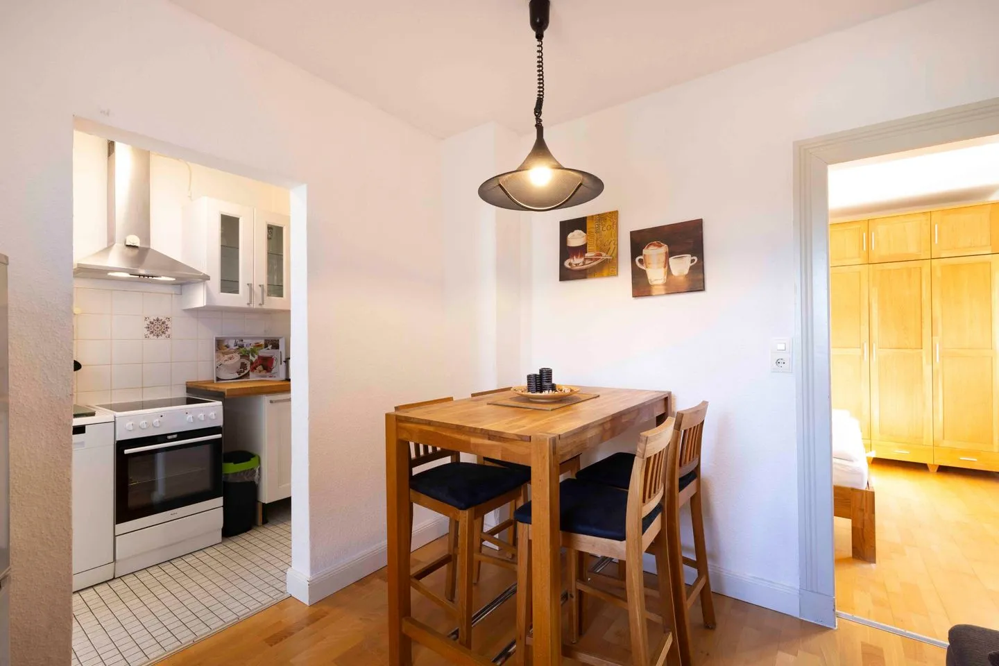 (STR73) Ferienhaus "Meeresblick" Niendorf - Küche / Küchenzeile