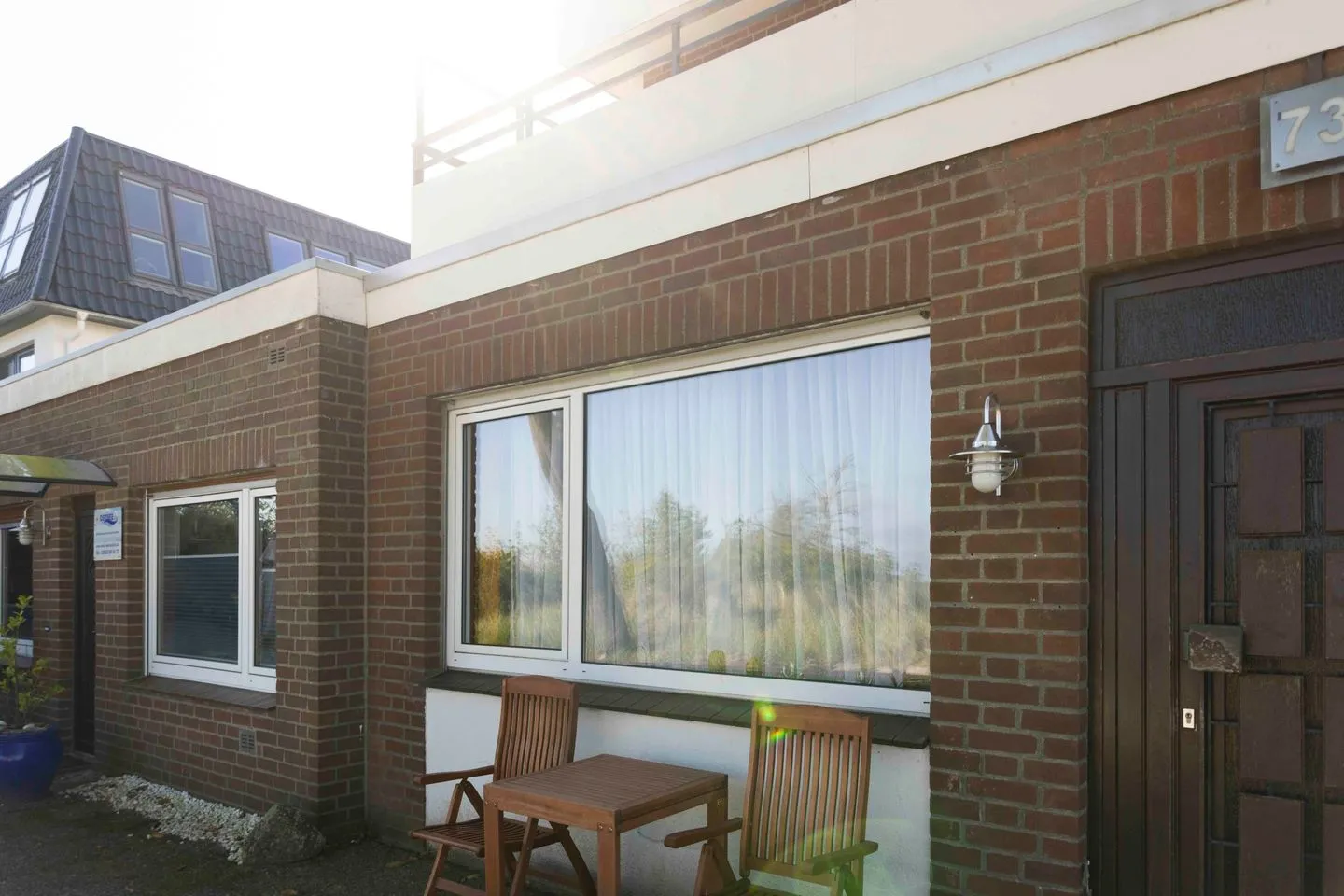 (STR73) Ferienhaus "Meeresblick" Niendorf - Terrasse