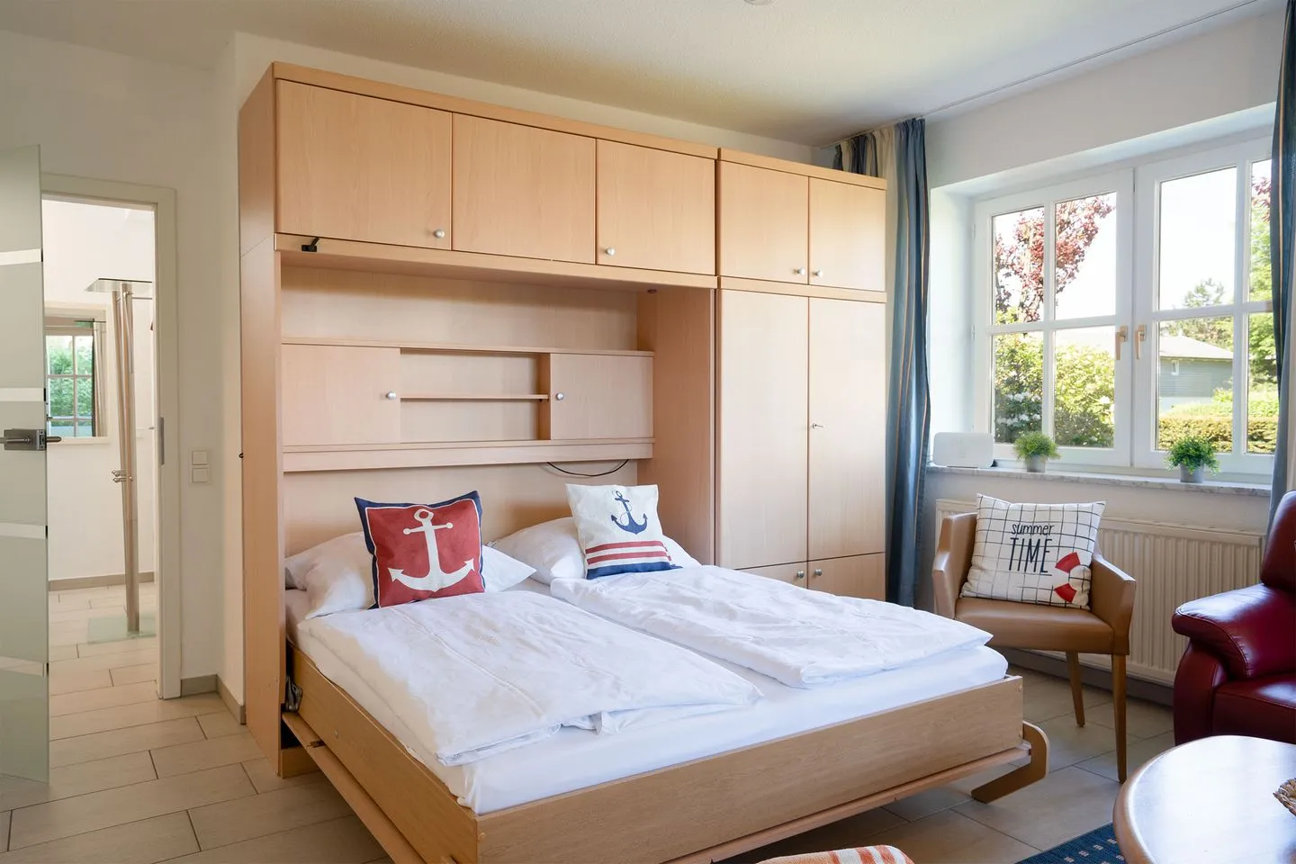 (STR80a) Ferienwohnung "Haus Atlanta" Niendorf - Schlafzimmer