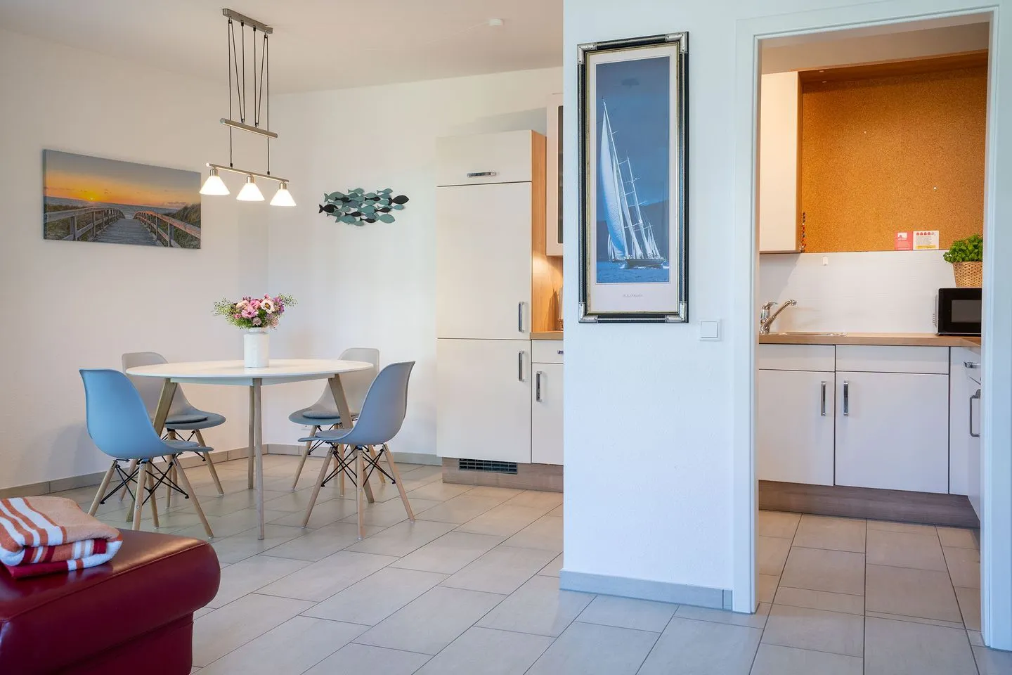 (STR80a) Ferienwohnung "Haus Atlanta" Niendorf - Küche / Küchenzeile