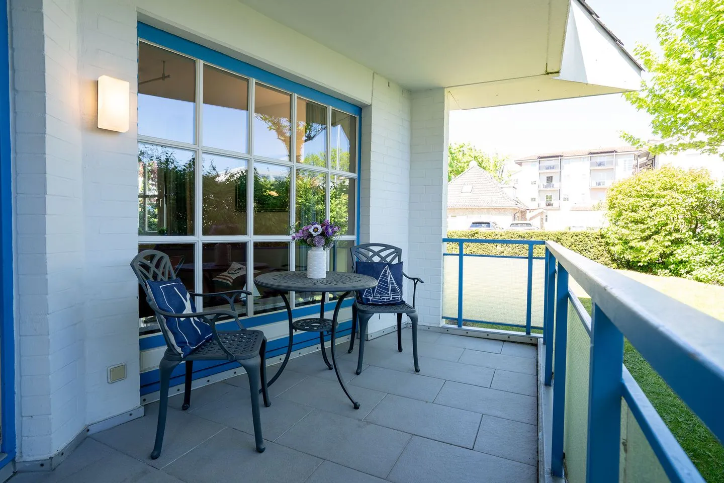 (STR80a) Ferienwohnung "Haus Atlanta" Niendorf - Balkon