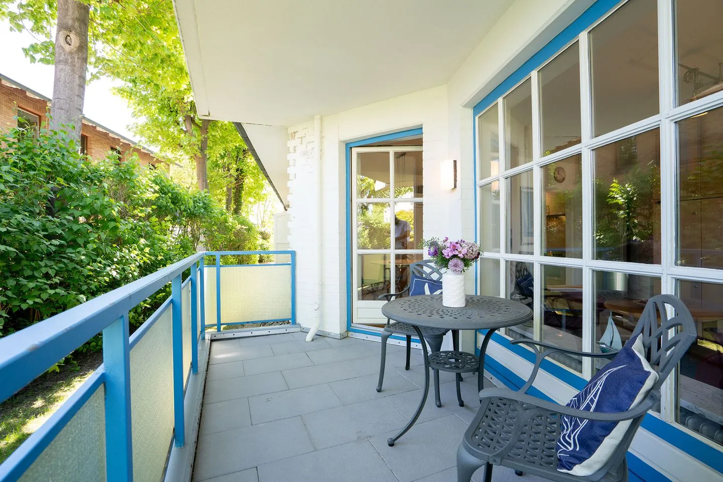 (STR80a) Ferienwohnung "Haus Atlanta" Niendorf - Balkon