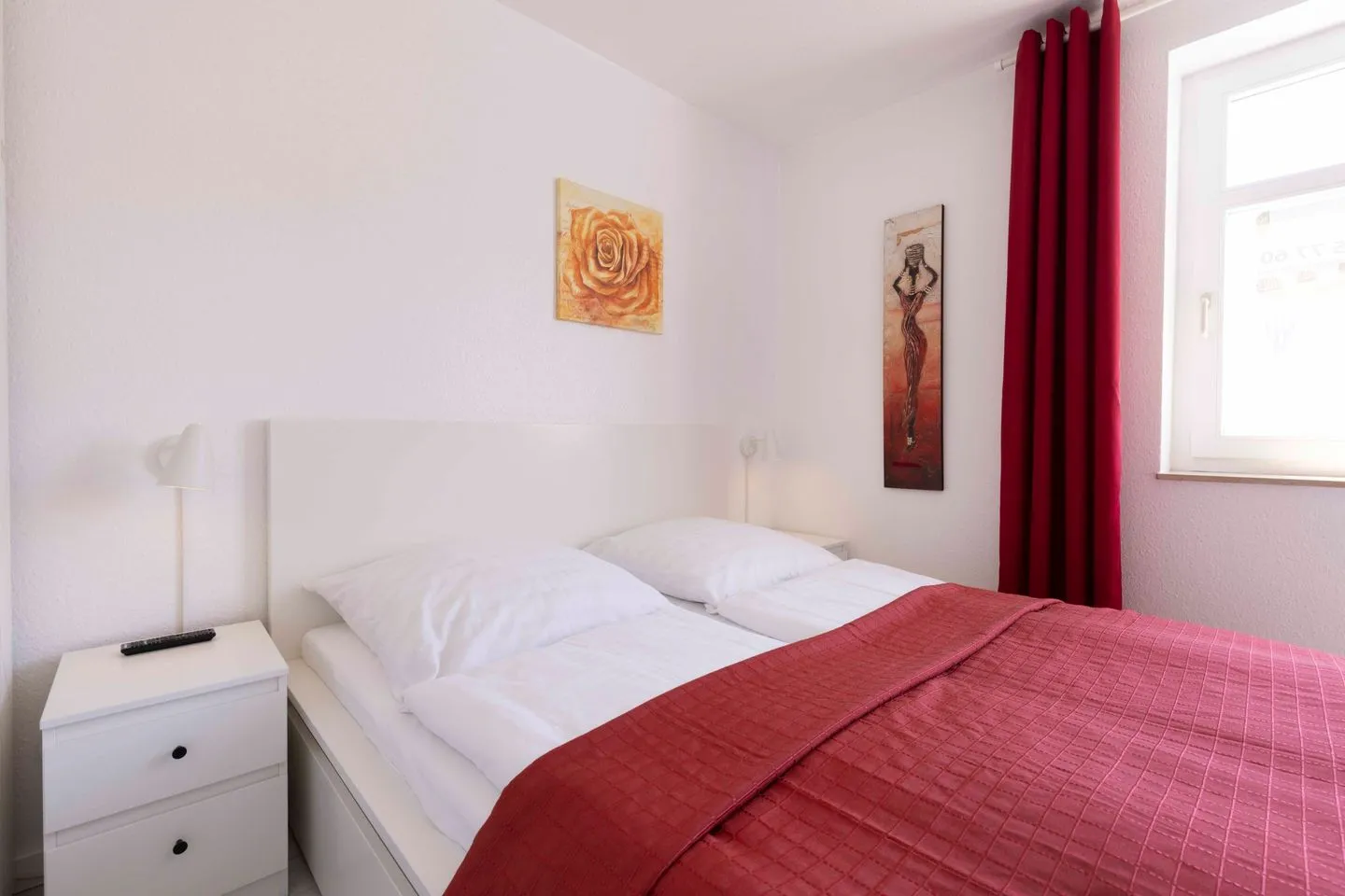 (STR123L) Ferienwohnung "Sarah" Niendorf - Schlafzimmer