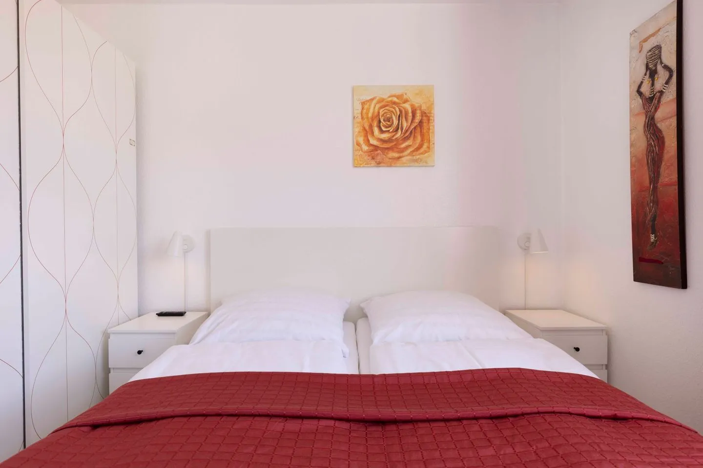 (STR123L) Ferienwohnung "Sarah" Niendorf - Schlafzimmer
