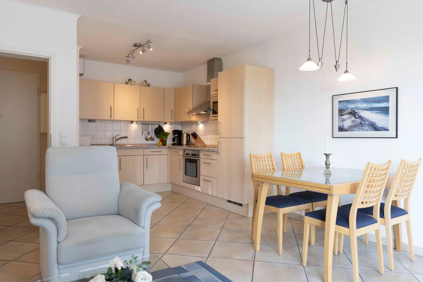(STR150b) Ferienwohnung "Residenz Johannsens - App. 20" F**** Niendorf - Küche / Küchenzeile