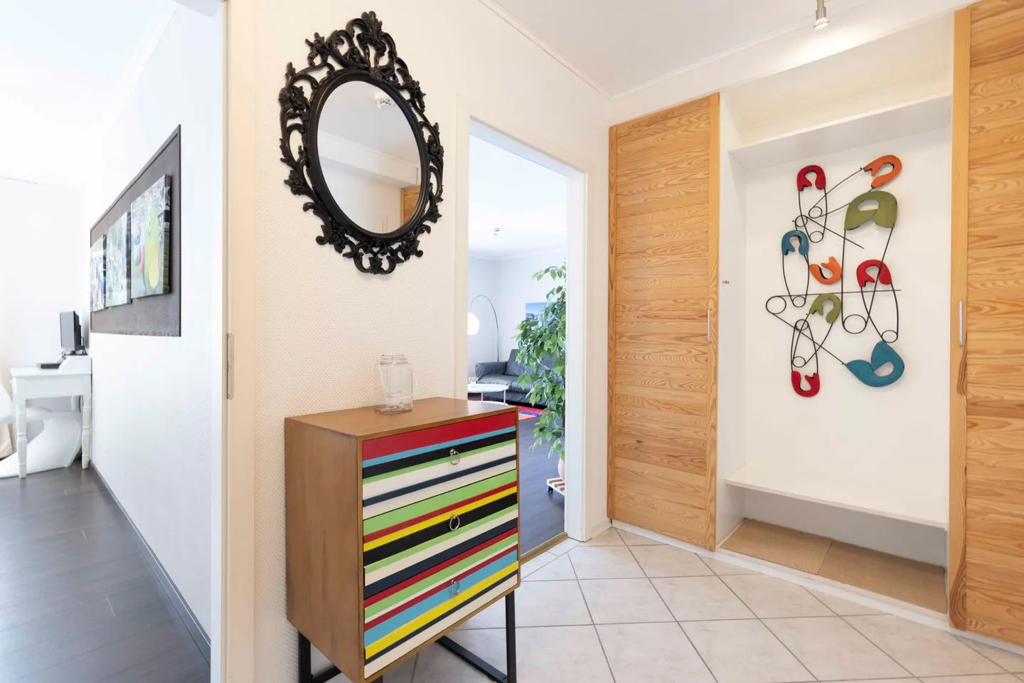 (TRA2c) Ferienwohnung "Baumgartner" Niendorf - Fassade / Eingang