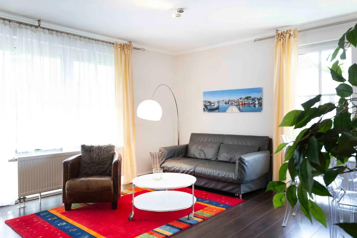 (TRA2c) Ferienwohnung "Baumgartner" Niendorf - Wohnzimmer