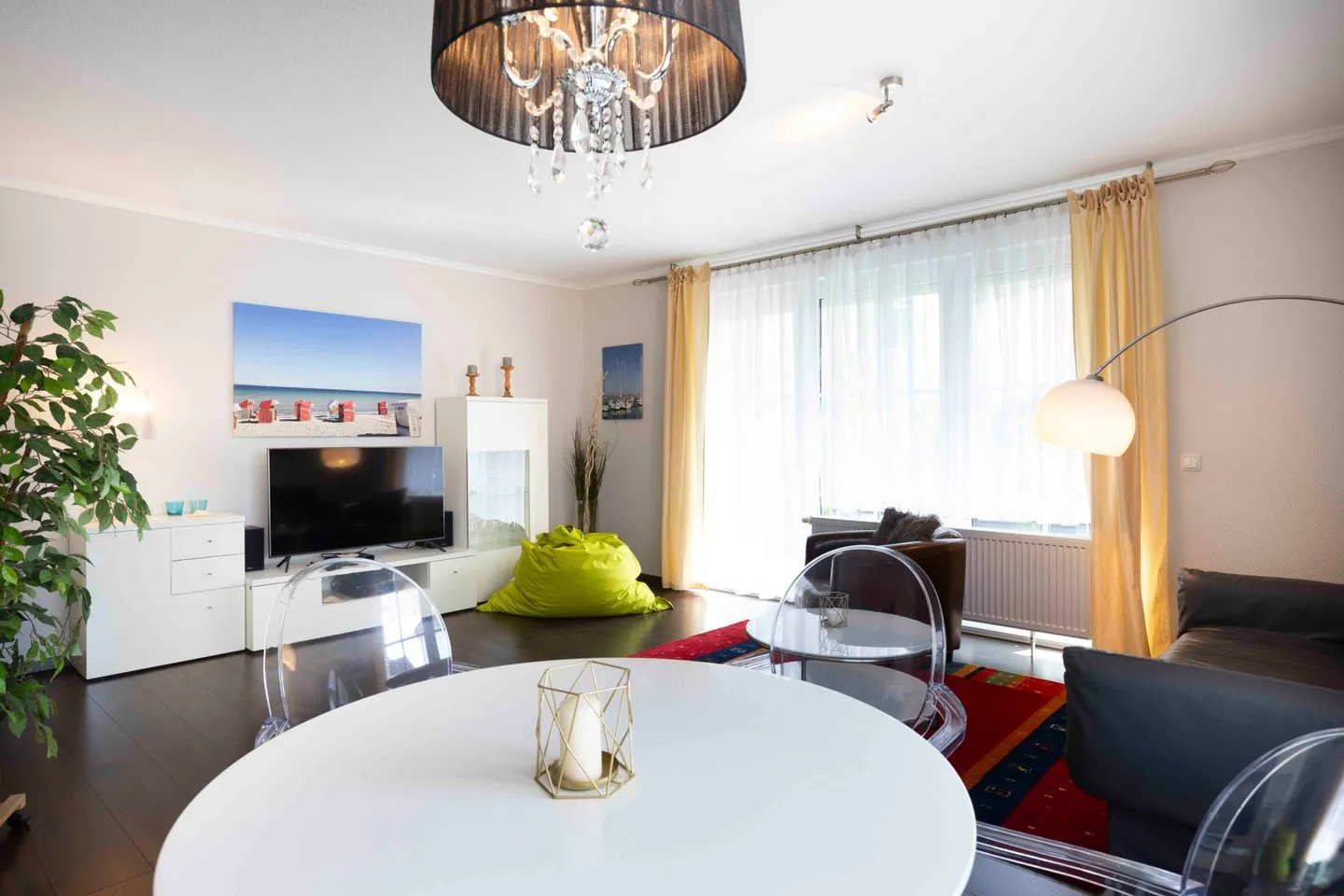 (TRA2c) Ferienwohnung "Baumgartner" Niendorf - Wohnzimmer