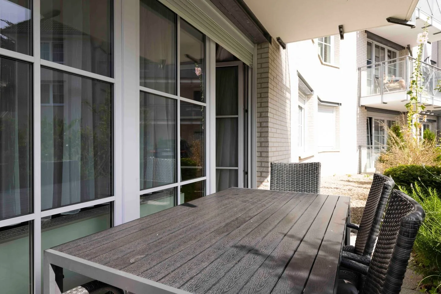(TRA2c) Ferienwohnung "Baumgartner" Niendorf - Terrasse