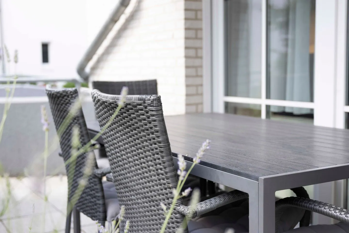 (TRA2c) Ferienwohnung "Baumgartner" Niendorf - Terrasse
