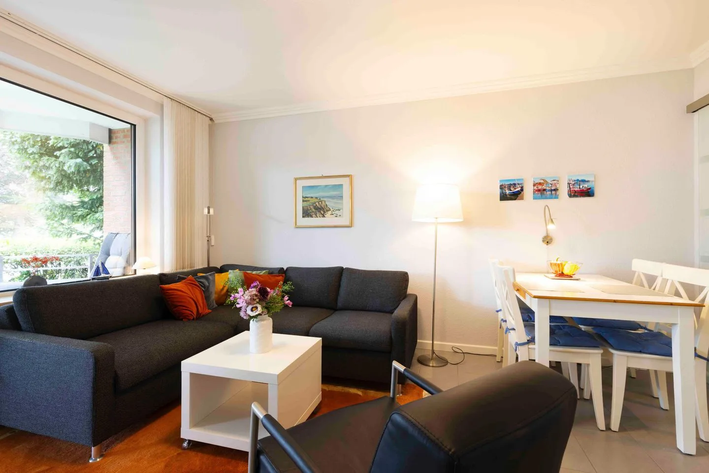 (TRA4) Ferienwohnung "Hubertus"F*** Niendorf - Wohnzimmer