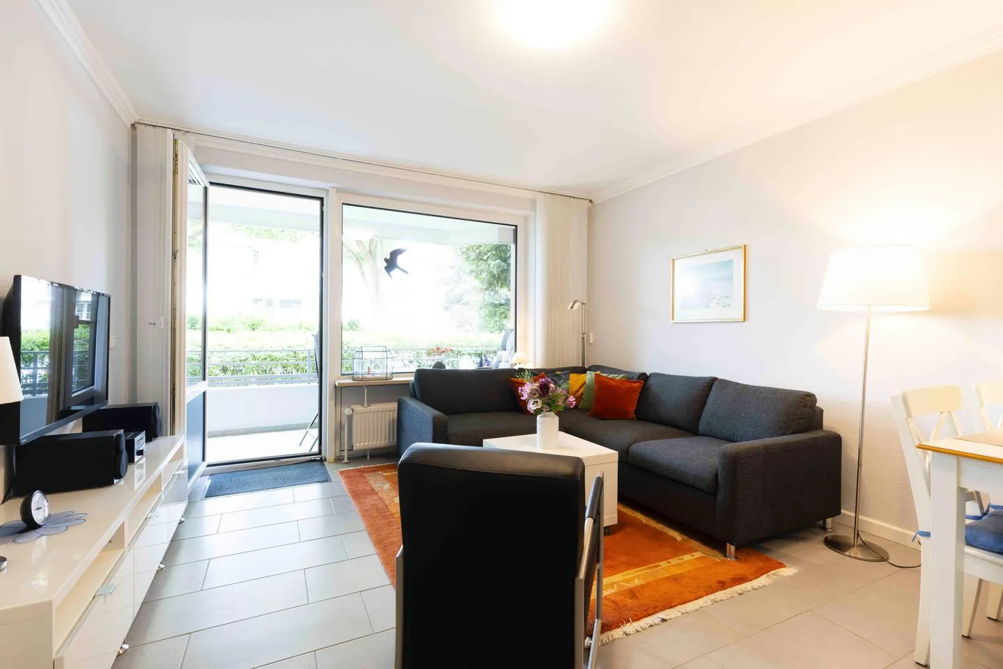 (TRA4) Ferienwohnung "Hubertus"F*** Niendorf - Wohnzimmer