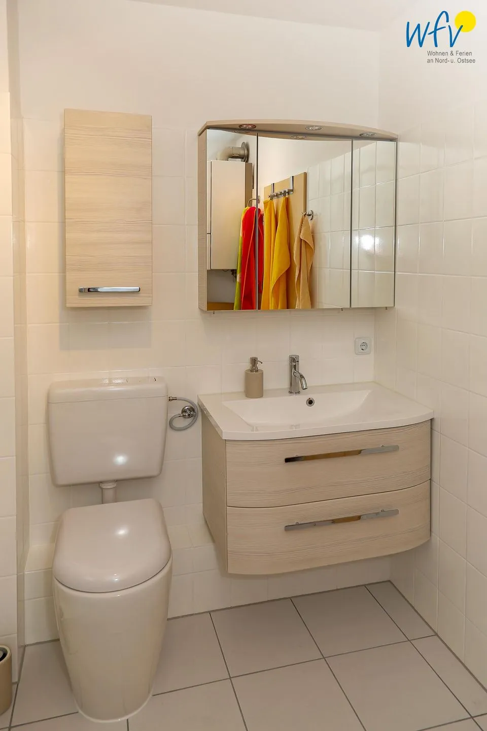 Strandhus Ferienwohnung MeerZeit Borkum - Badezimmer