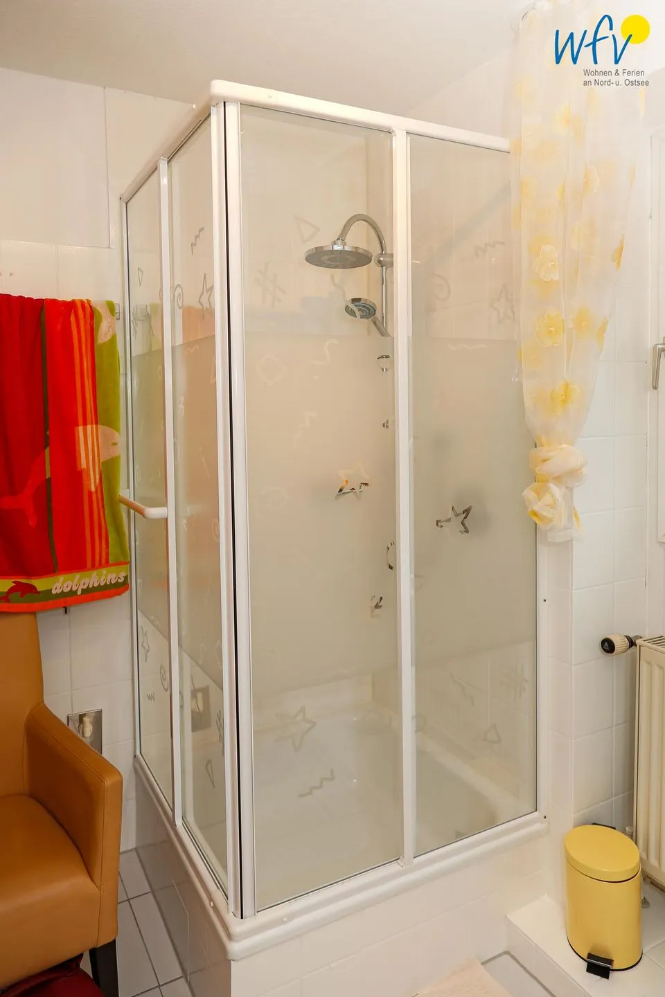 Strandhus Ferienwohnung MeerZeit Borkum - Badezimmer