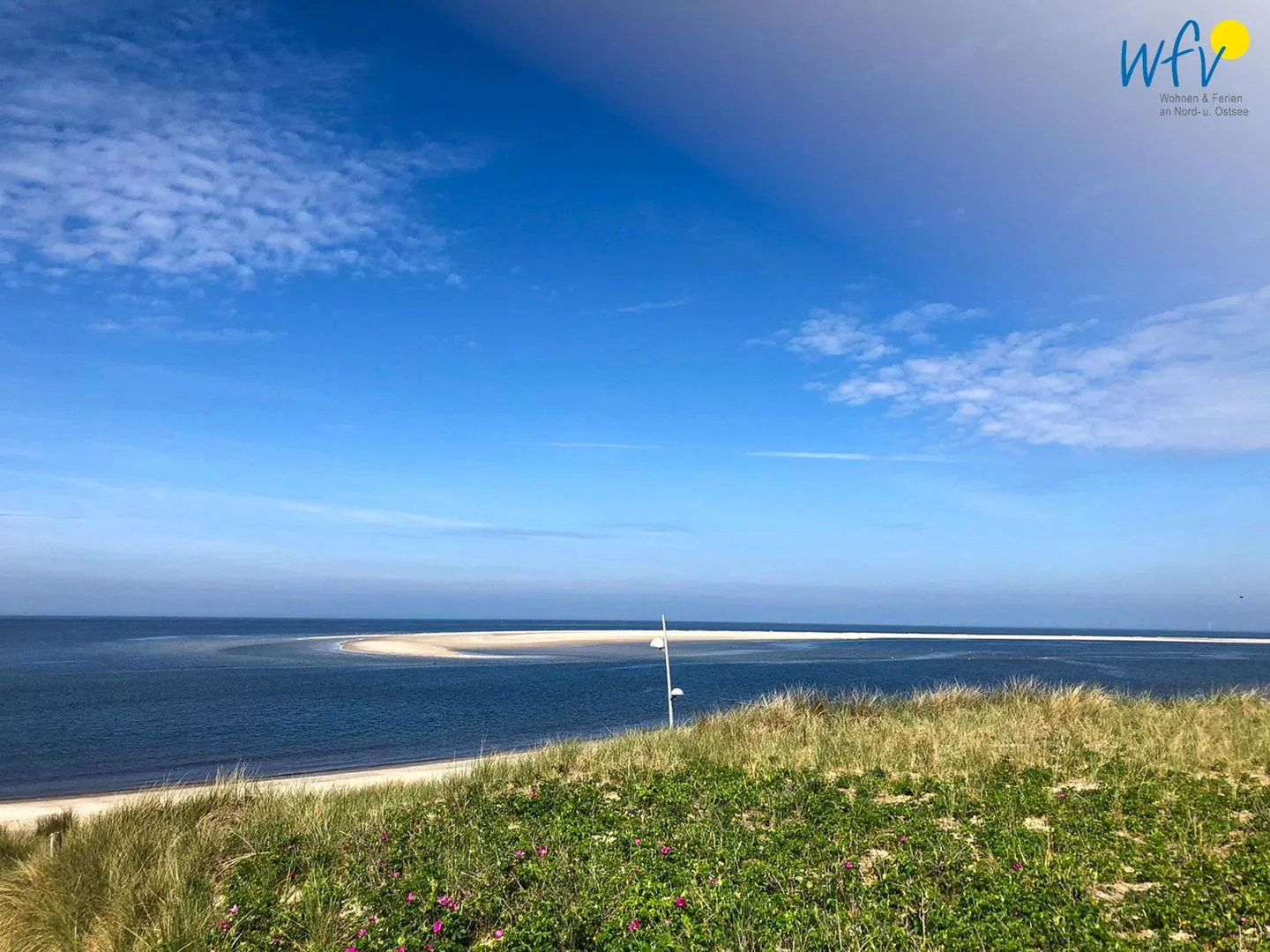 Strandhus Ferienwohnung MeerZeit Borkum - Strand