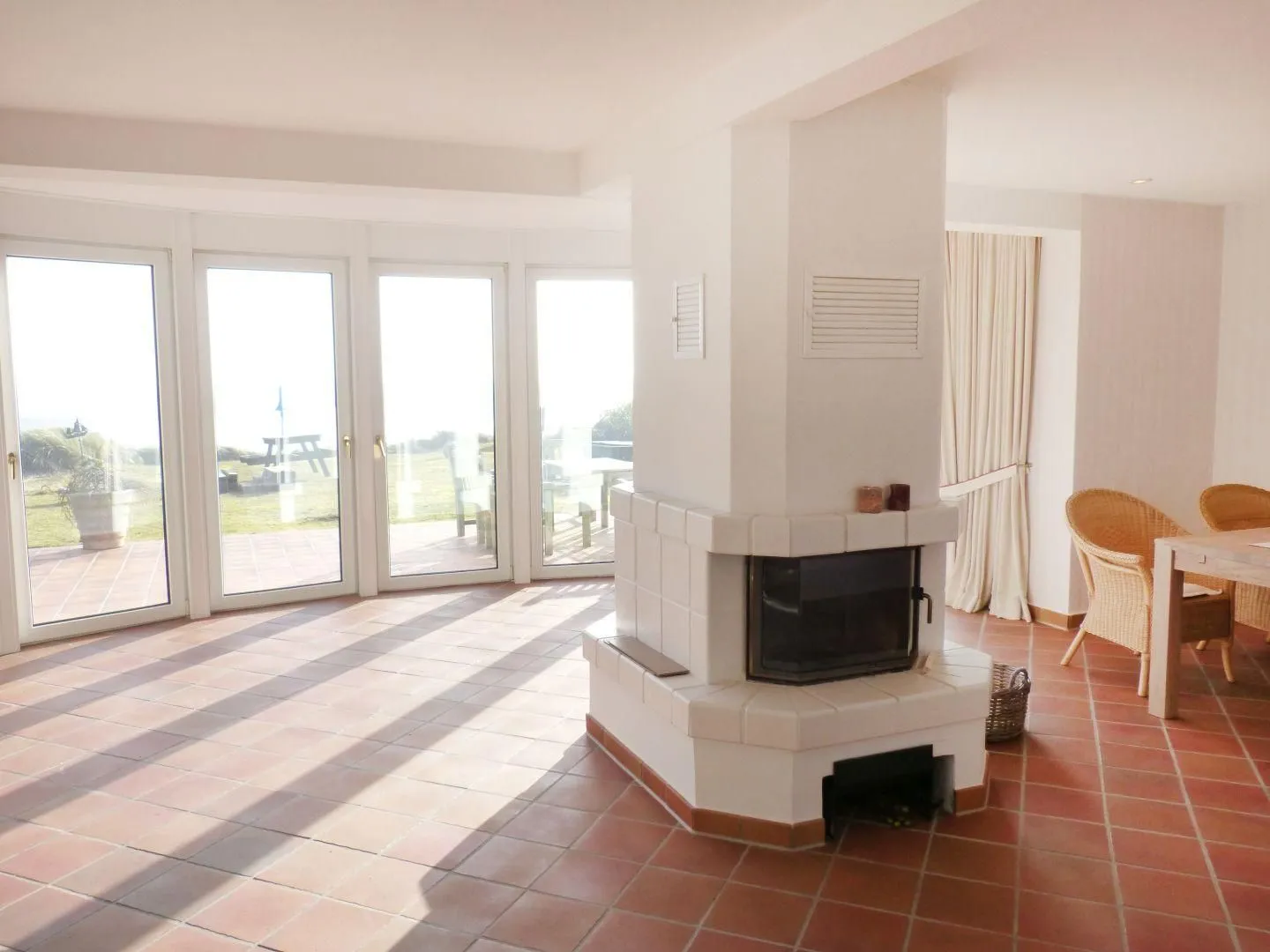 Ferienhaus *Traumblick* Wittdün auf Amrum - Kamin-/Ofen