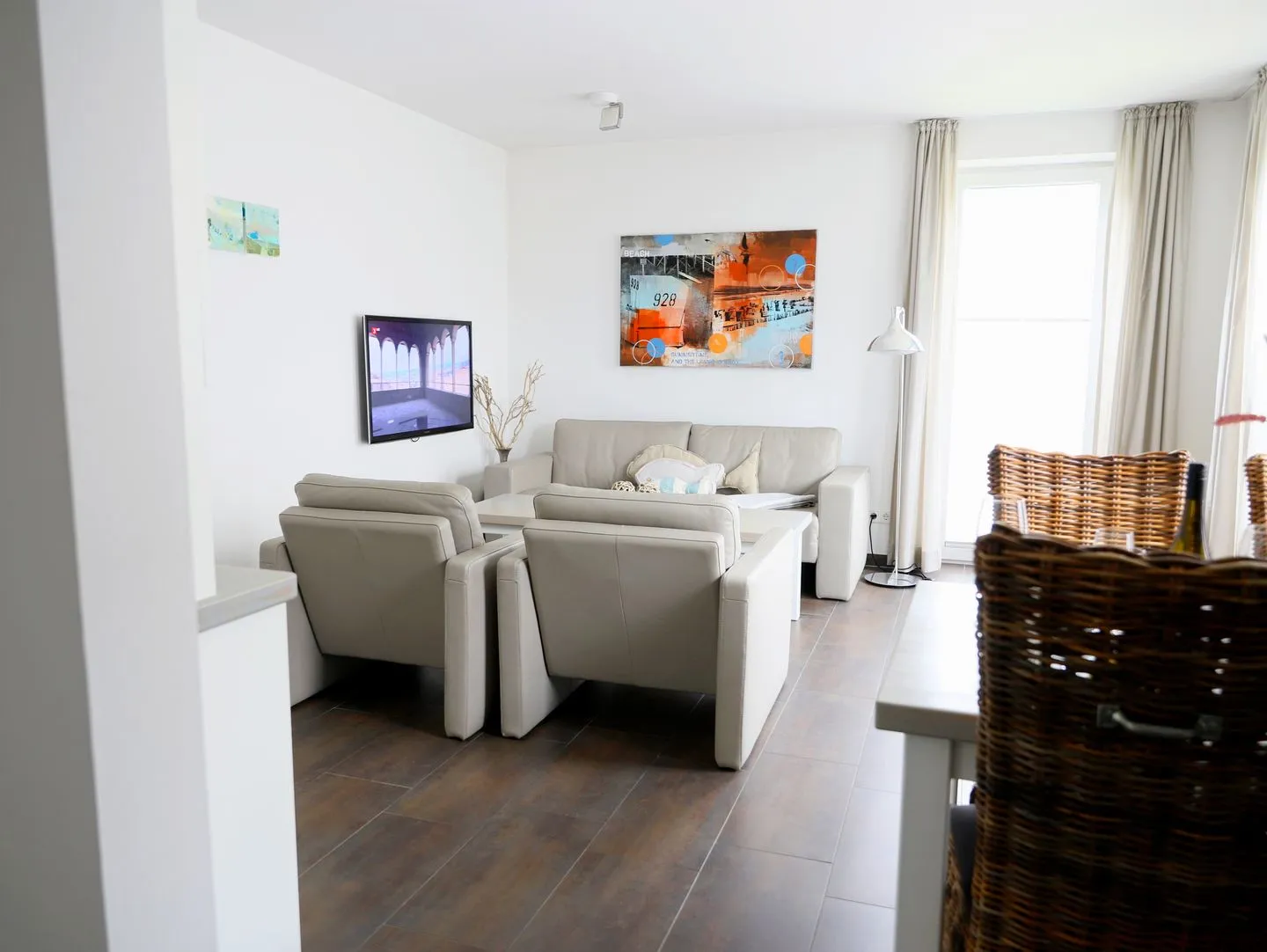 Bomhoffstr. 17, Whg. 18 Westerland - Wohnzimmer