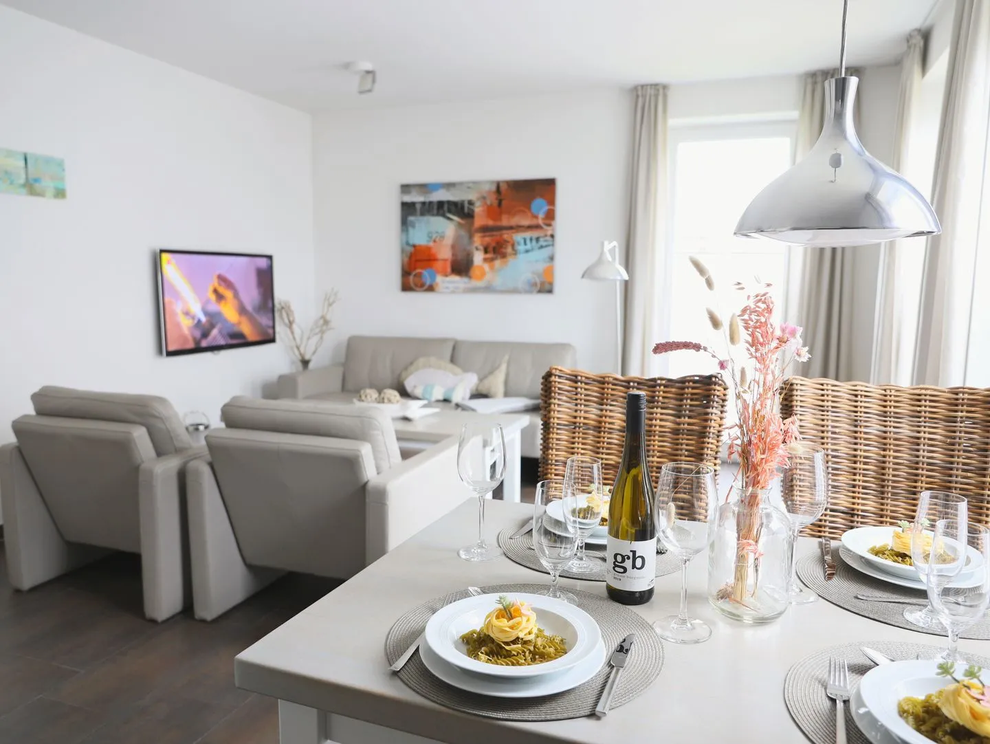 Bomhoffstr. 17, Whg. 18 Westerland - Wohnzimmer