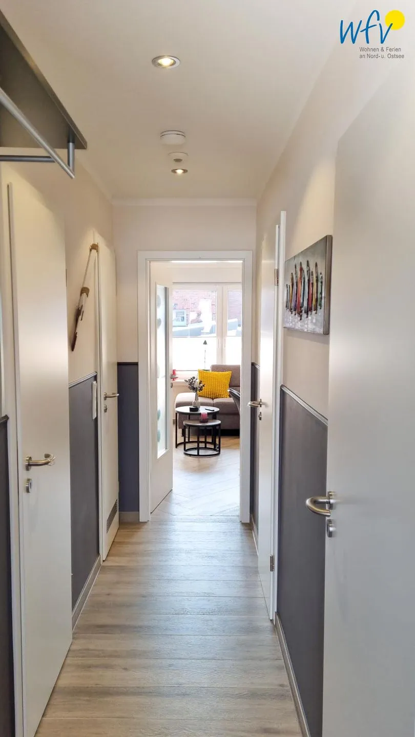 Alter Damenpfad 3 Ferienwohnung Petje's 7 Borkum - Flur