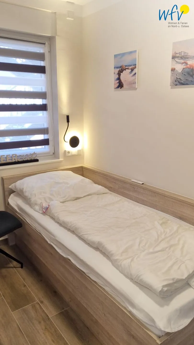 Alter Damenpfad 3 Ferienwohnung Petje's 7 Borkum - Schlafzimmer