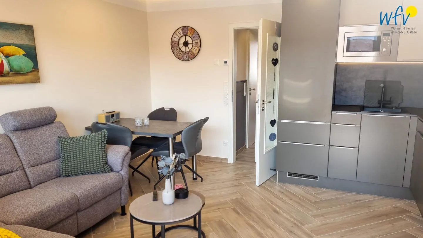 Alter Damenpfad 3 Ferienwohnung Petje's 7 Borkum - Wohnzimmer