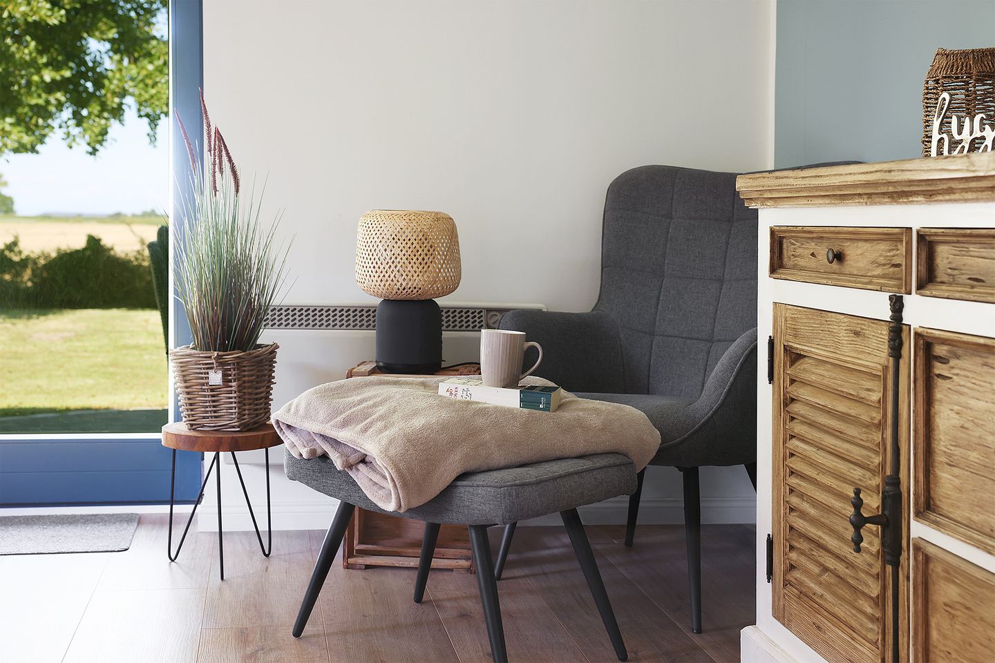 Hus Föfftein Wohnzimmer Leseecke