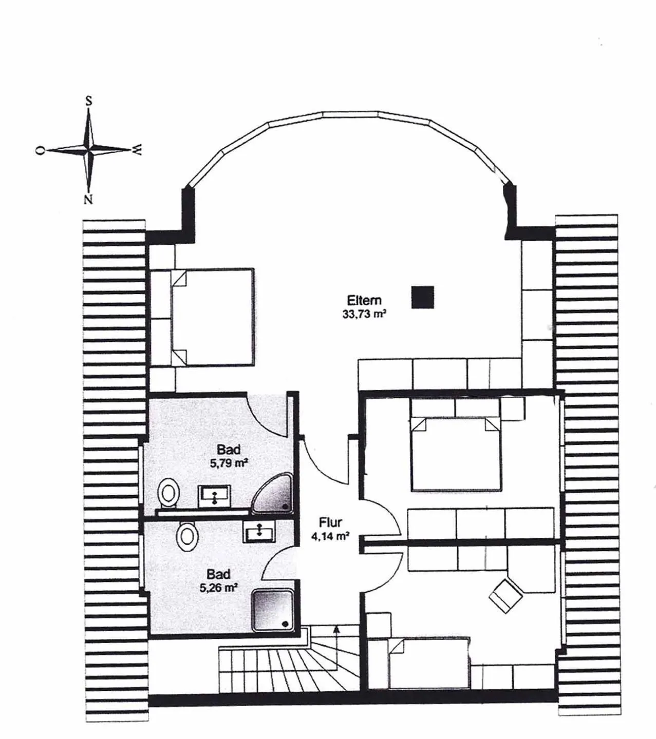 Ferienhaus *Traumblick* Wittdün auf Amrum - Grundriss