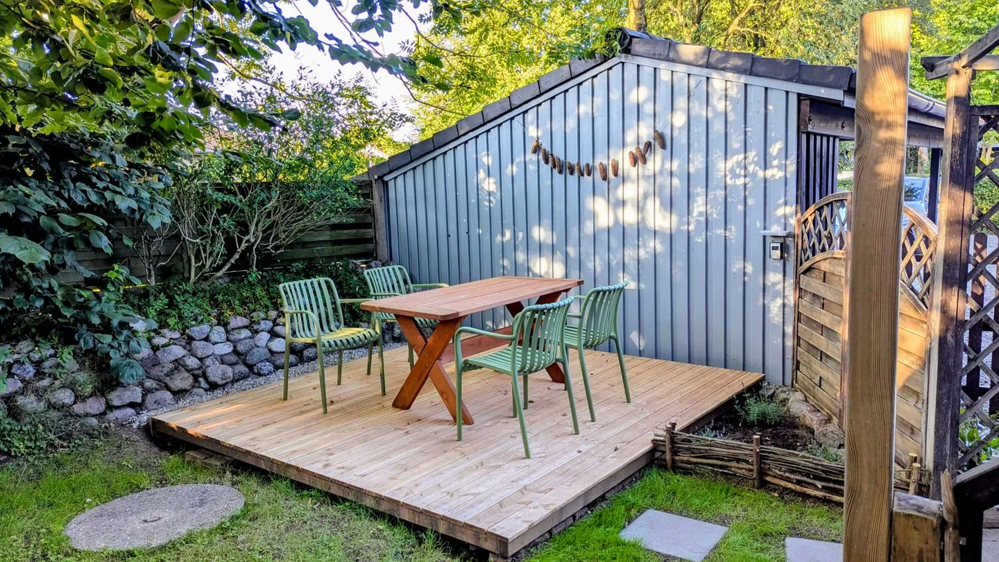 Raabennest - Bewusst Genießen: Junges Wohnen im Alten Dorf Schleswig - Terrasse