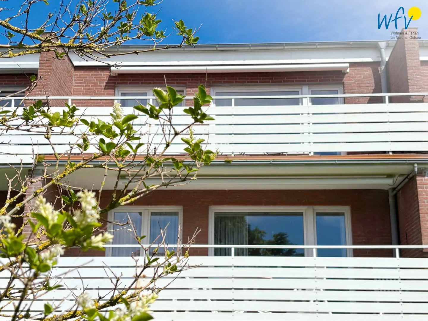 Oma Hannas Borkum Stuuv Ferienwohnung 6 Borkum - Balkon