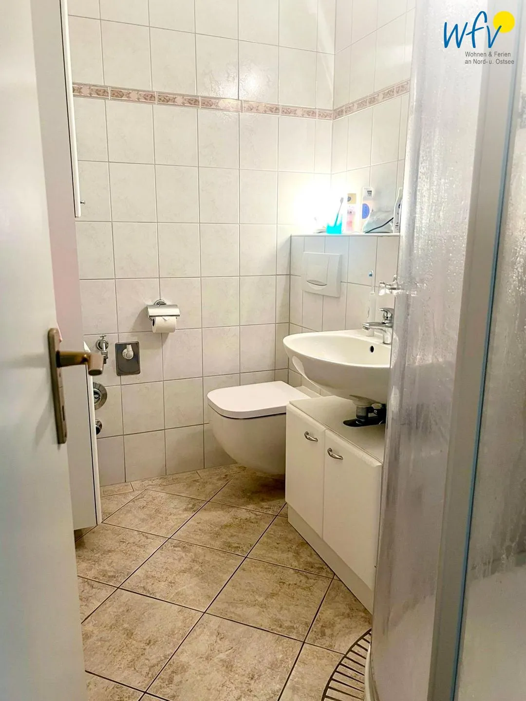 Oma Hannas Borkum Stuuv Ferienwohnung 6 Borkum - Badezimmer